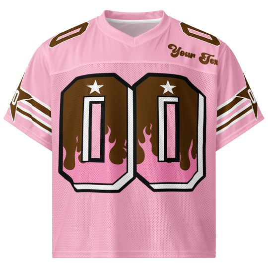 Y2K Mesh Boxy Streetwear Jersey