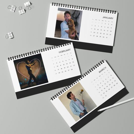 Desktop Calendar 2025 Niall Horan