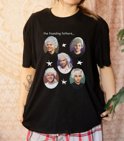 Founding Fathers meme T Shirt, One Direction t-shirt