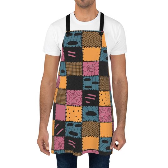 The Nightmare Before Christmas Sally Patches Apron