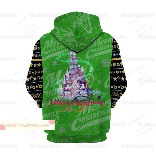 Christmas Pluto Hoodie, Disney Pluto 3D Hoodie