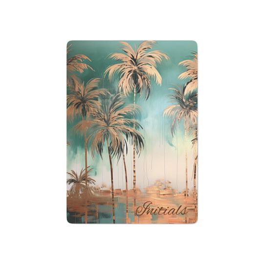 Palm Travel Custom Poker Cards
