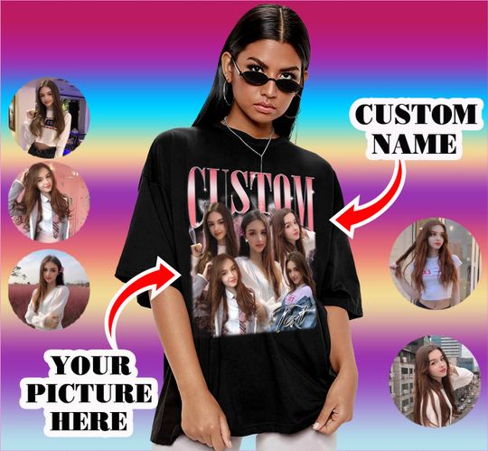 CUSTOM Your Own Bootleg shirt, Customize Text Bootleg Idea