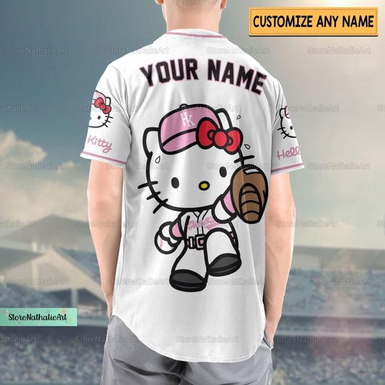 Hello Kitty Shirt, Hello Kitty Baseball Shirt