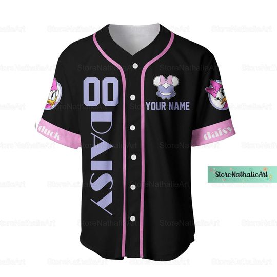 Christmas Daisy Duck Jersey, Disney Daisy Jersey Shirt