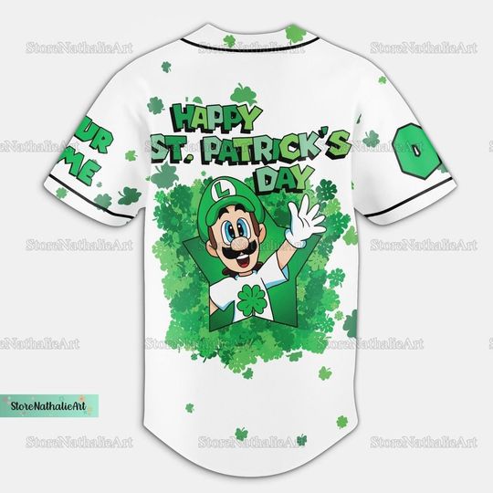 Super Mario Jersey, Super Mario Baseball Jersey