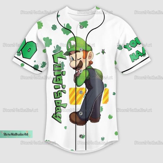 Super Mario Jersey, Super Mario Baseball Jersey