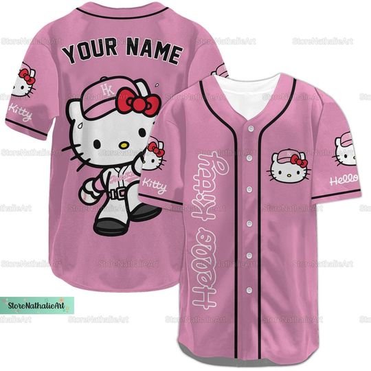 Hello Kitty Shirt, Hello Kitty Baseball Shirt