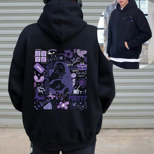 Vintage Olivia Rodrigo Guts Tour 2024 Sweatshirt