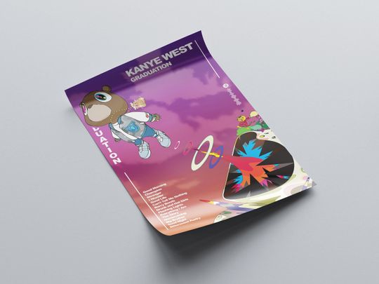 Kanye West - Graduation Album Cover Art Print