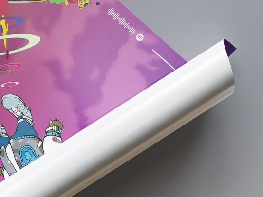 Kanye West - Graduation Album Cover Art Print
