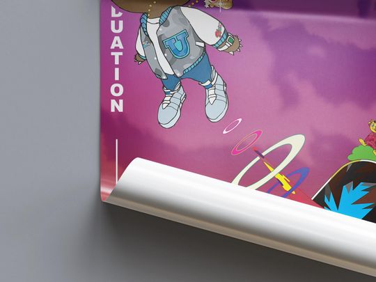 Kanye West - Graduation Album Cover Art Print