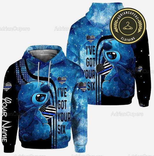 Disney Stitch Hoodie Leggings, Custom Stitch 3D Hoodie