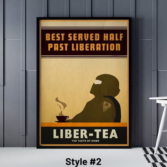 Helldivers 2 Poster - Birthday Gift - Helldivers II Video Game Poster