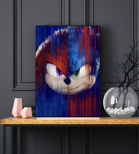 Sonic The Hedgehog Poster, Sonic Poster