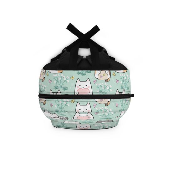 Kawaii Cat Backpack, Kawaii Kids Backpack, Cute Backpack