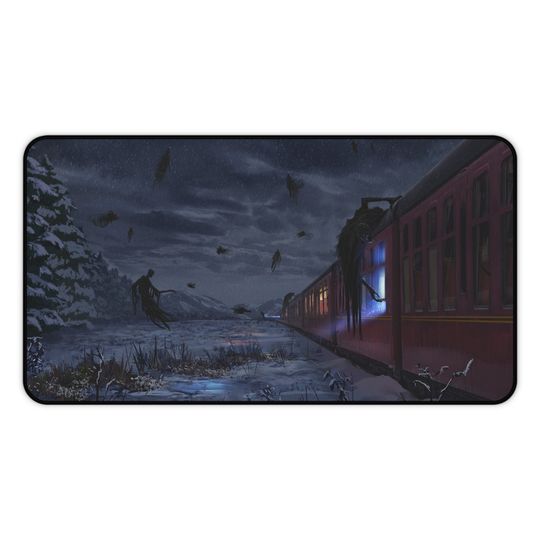 Wizard Desk Mat, Hogwarts Train Harry Potter Inspired Deskmat