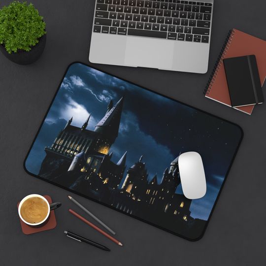 Wizard Office Decor Harry Potter Inspired, Wizard School Desk Mat
