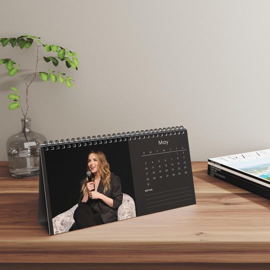 Jodie Comer 2026 Desk Calendar | Hollywood Actress Planner | TV  Movie Decor