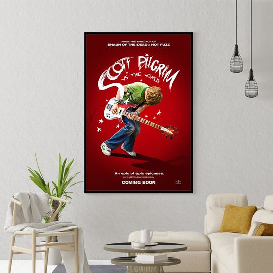 Scott Pilgrim Vs The World 2010 Movie Poster