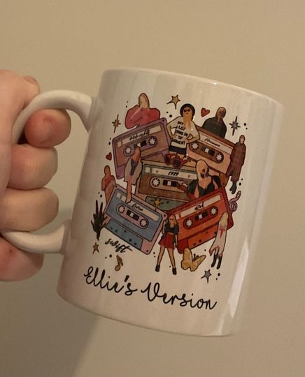 T.S mug. Eras mug. Personalised mug. Reusable. Your version. Era