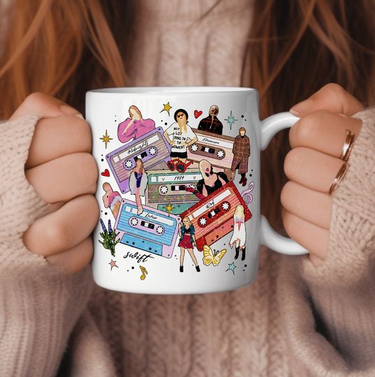 T.S mug. Eras mug. Personalised mug. Reusable. Your version. Era