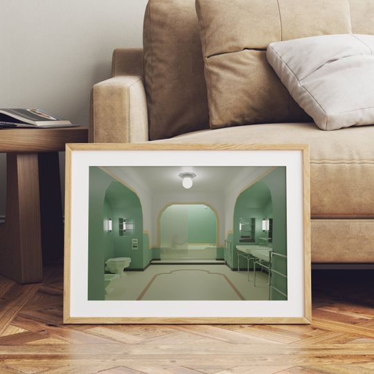 The Shining Movie Bathroom Wall Art Print, Stanley Kubrick's Room