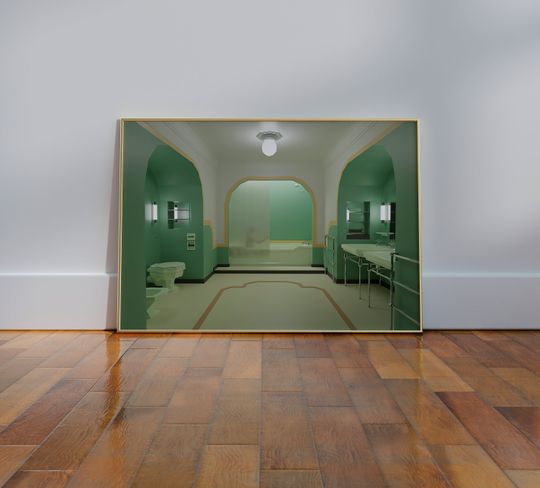 The Shining Movie Bathroom Wall Art Print, Stanley Kubrick's Room
