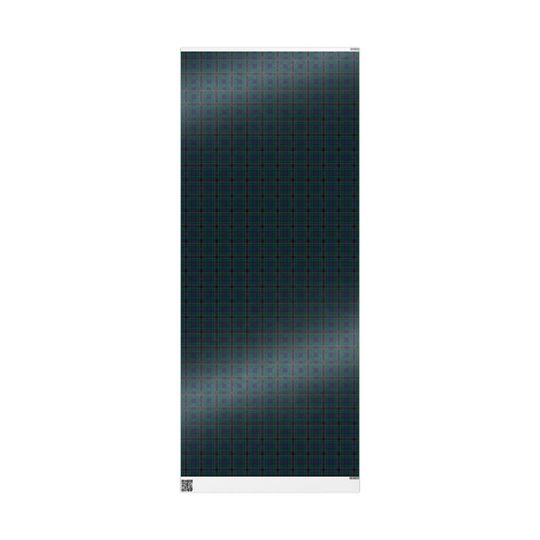 Plaid Tartan Wrapping Paper, Dark Green Gift Wrap, Purple Blue Holiday Christmas Paper