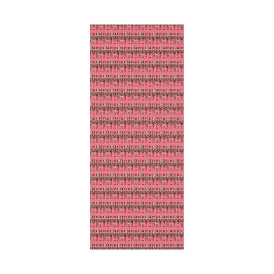 Nutcracker Christmas Wrapping Paper Pink Red Green Holiday Gift Wrap
