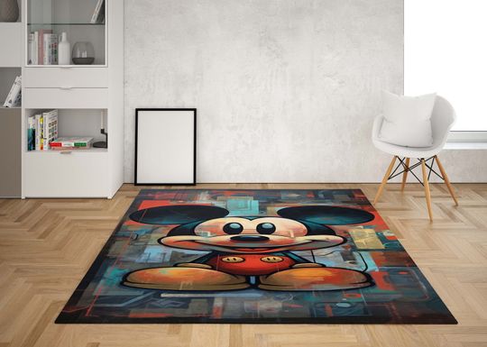 Mickey Mouse Disney Kids Room Rug