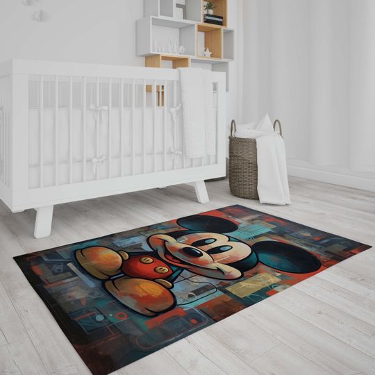 Mickey Mouse Disney Kids Room Rug