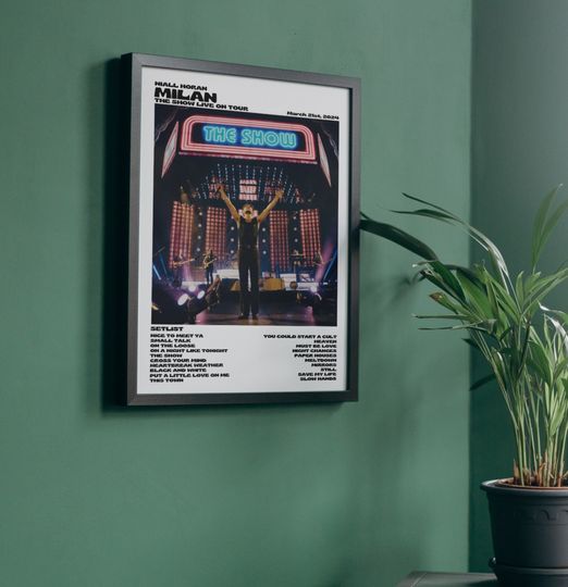 The Show Live On Tour Poster, Niall Horan Poster