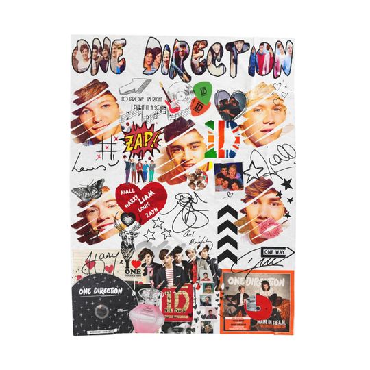 One Direction Fleece Blanket Liam Payne Plush Throw Gift for Her