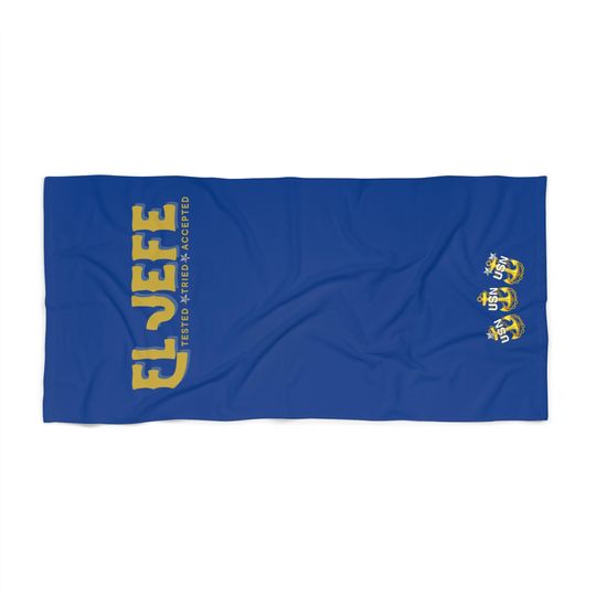 El Jefe Beach Towel