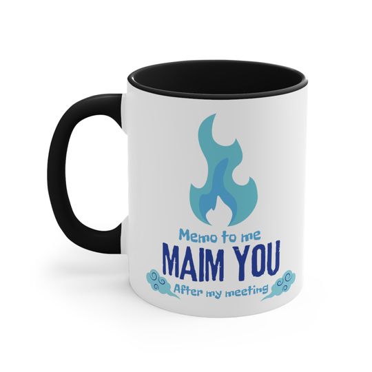 Hades "Memo to Me Maim You After My Meeting" Coffee Mug, 11oz