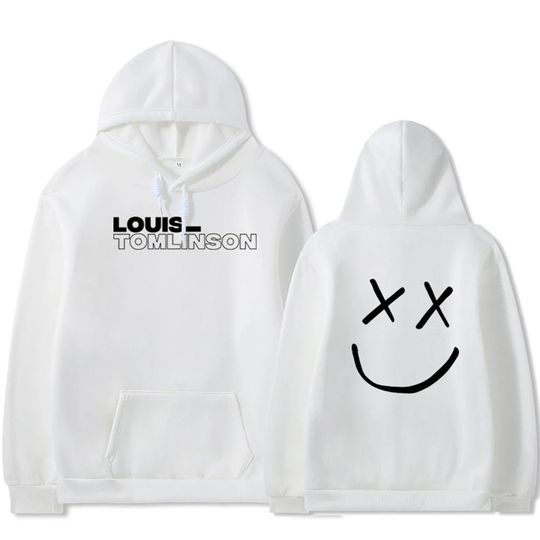 Louis Tomlinson Smiley Hoodie: Cozy Up in Style with the Signature