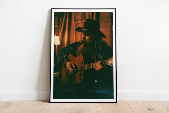 Chris Stapleton Poster, Home Decorf
