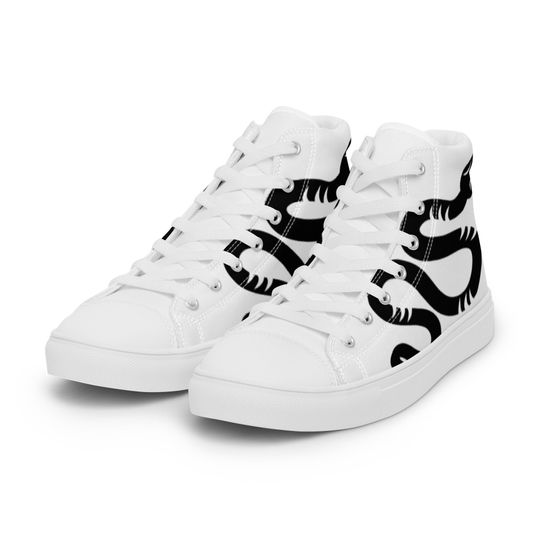 Womens Reputation High Top Canvas Shoes