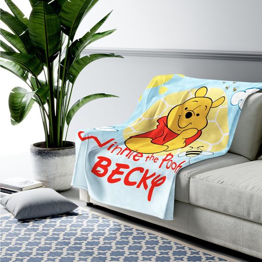 Tigger Winnie The Pooh Blanket, Disney Sofa Blanket, Disney World, Bedding Blanket