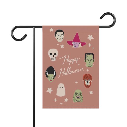 Halloween Garden Flag, Fall Garden Flag