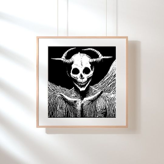 skeleton print | halloween wall art | halloween decor | halloween poster