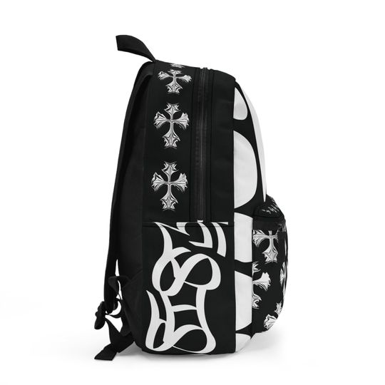 NEMESIS streetwear graffiti custom backpack