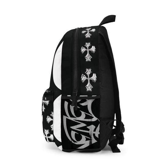 NEMESIS streetwear graffiti custom backpack