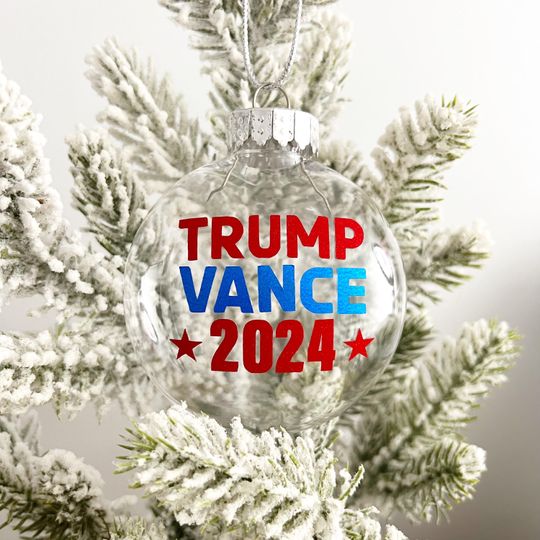 Trump Vance 2024 Christmas Ornament