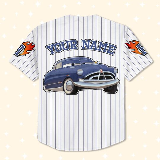 Personalized Hudson-navy Disneyland Baseball Jersey