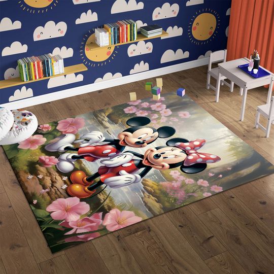 Mickey Mouse Disney Kids Room Rug