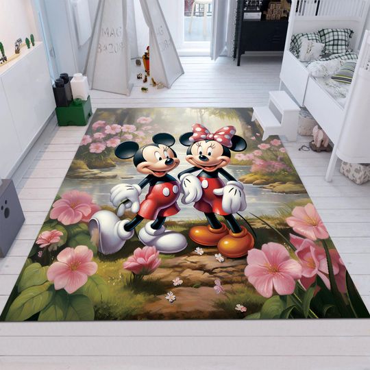 Mickey Mouse Disney Kids Room Rug