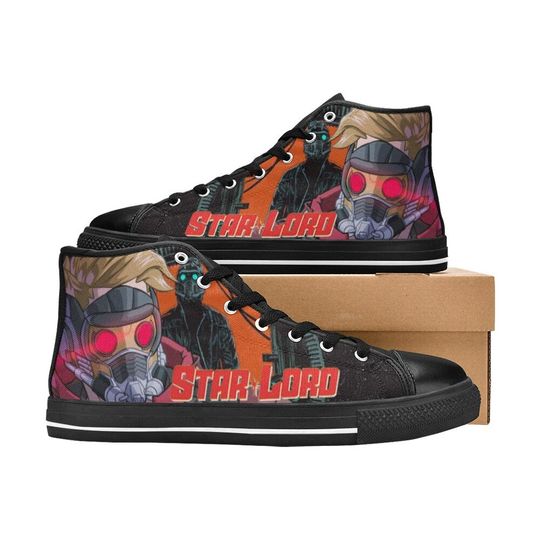 Star Lord Guardians of the Galaxy High Top Shoes