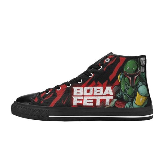 Boba Fett High Top Shoes Sneakers